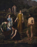Nausicaa apporta i vestiti di Ulisse naufragato - Wilhelm Marstrand — vista dell’opera