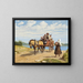Parti di Leksand con i dalecarli in escursione domenicale in carrozza - Wilhelm Marstrand — quadro incorniciato alla parete