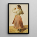 Studio di un'italiana che danza - Wilhelm Marstrand — quadro incorniciato alla parete