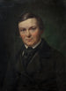 L'architetto Gottlieb Bindesbøll - Wilhelm Marstrand — quadro incorniciato alla parete