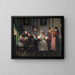 La famiglia Waagepetersen - Wilhelm Marstrand — quadro incorniciato alla parete