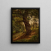 Studio di un albero - Wilhelm Peter Bayer — quadro incorniciato alla parete