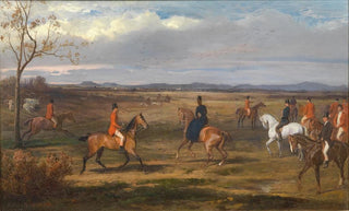 Wilhelm Richter - Hofjagd in Ungarn.webp