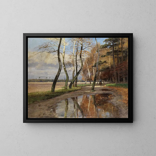 Wilhelm Schroeter - Reiter unter herbstlichen Bumen.webp
