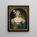 Ritratto di Louise regina di Prussia - Wilhelm Ternite — quadro incorniciato alla parete
