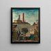 Camera del lavoro - Wilhelm Thöny — quadro incorniciato alla parete