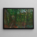 Parco del monastero di Neuburg con stagno di trote II - Wilhelm Trübner — quadro incorniciato alla parete