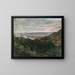 Vista di Heidelberg - Wilhelm Trübner — quadro incorniciato alla parete