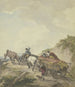 Carro del contadino in un paesaggio montano - Wilhelm von Kobell — vista dell’opera