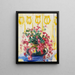 Fiori - Wilho Sjöström — quadro incorniciato alla parete