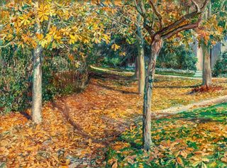 Will Hicock Low - Carpet of Leaves Giverny.webp