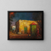 Pozzo del cortile interno, Nuovo Messico - Will Sparks — quadro incorniciato alla parete