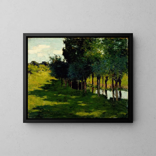 Willard Leroy Metcalf - Sunlight and Shadow.webp