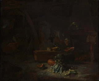 Interno di una cucina - Willem Kalf — vista dell’opera