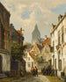 Scène di strada - Willem Koekkoek — vista dell’opera