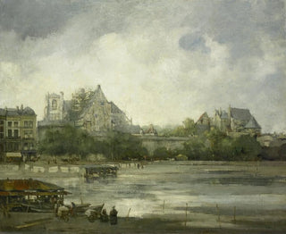 Willem Leendert Bruckman - View of Nantes.webp