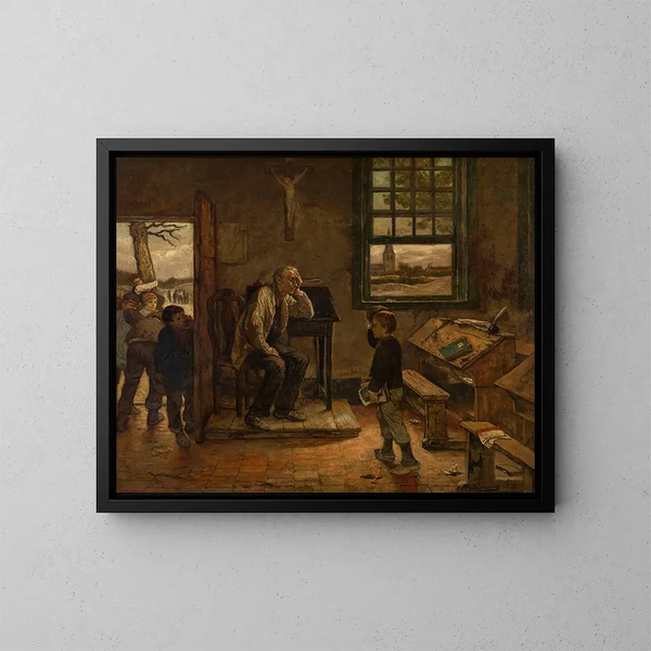 École - Willem Linnig — quadro incorniciato alla parete