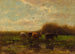 Vaches au crépuscule - Willem Maris — vista dell’opera