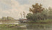 Paesaggio con acqua e anatre - Willem Roelofs — vista dell’opera