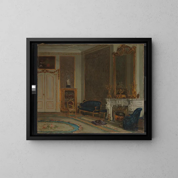 Le hall de la maison A. Willet-Holthuysen, Herengracht 605 - Willem Steelink Jr — quadro incorniciato alla parete