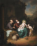 La Sainte Famille e San Giovanni Battista - Willem van Mieris — vista dell’opera
