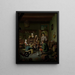 Le Rareeshow de Fraay Curieus - Willem van Mieris — quadro incorniciato alla parete