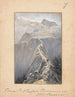 Ragazzo che cammina su un sentiero di montagna - Willem Wenckebach — vista dell’opera