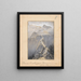 Ragazzo che cammina su un sentiero di montagna - Willem Wenckebach — quadro incorniciato alla parete