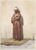 egiziano in piedi con un rosario - Willem de Famars Testas — vista dell’opera