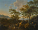 Paesaggio in corsivo con pastori - Willem de Heusch — vista dell’opera
