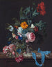 Natura morta di fiori con un orologio - Willem van Aelst — vista dell’opera