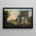 Atmosfera romana serale - Willem van Bemmel — quadro incorniciato alla parete