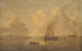 Paesaggio marino con una città sullo sfondo - Willem van Diest — vista dell’opera