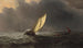 Prima della tempesta - Willem van de Velde il Giovane — vista dell’opera