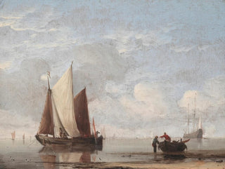 Willem van de Velde the Younger - Calm Sea.webp