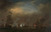 Incontro durante la battaglia di Kijkduin - Willem van de Velde il Giovane — vista dell’opera