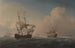 Navi da guerra inglesi che si inchinano nella brezza al largo - Willem van de Velde il Giovane — vista dell’opera