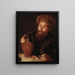 Vecchio con una brocca - Willem van der Vliet — quadro incorniciato alla parete