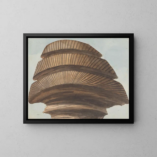 Vista posteriore della testa dello Sphinx - Willey Reveley — quadro incorniciato alla parete