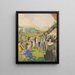 Le corse a Chantilly – William Albert Ablett — quadro incorniciato alla parete