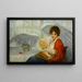 L'angelo custode - William A Breakspeare — quadro incorniciato alla parete