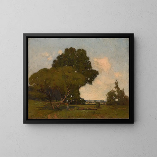 Gli alberi all'inizio del pomeriggio Francia - William A Harper — quadro incorniciato alla parete
