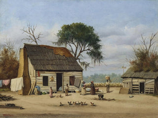 Scène di capanna in Louisiana - William Aiken Walker — vista dell’opera