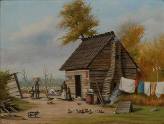 William Aiken Walker - Outside The Cabin.webp