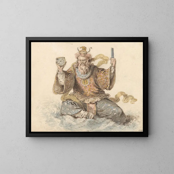 Neptune cinese - William Alexander — quadro incorniciato alla parete