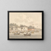 Forte di fronte alla fabbrica di Canton - William Alexander — quadro incorniciato alla parete