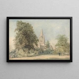 William Alfred Delamotte - Christ Church Canons Garden Oxford.webp