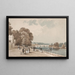 Ponte di Richmond - William Alfred Delamotte — quadro incorniciato alla parete