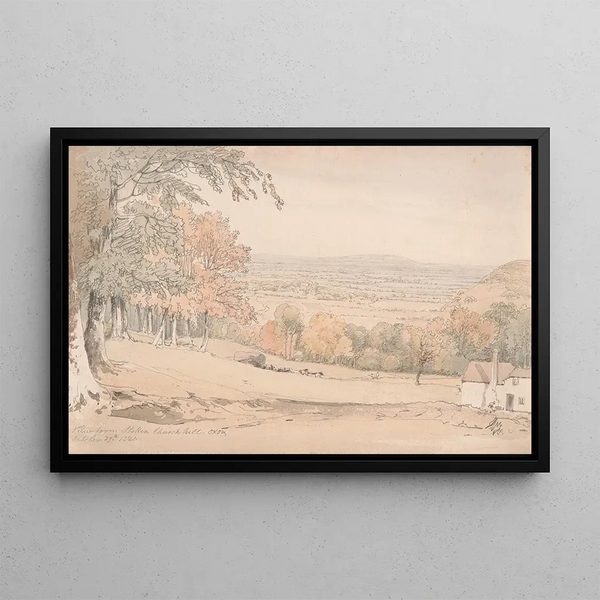 William Alfred Delamotte - View from Stokenchurch Hill Buckinghamshire.webp