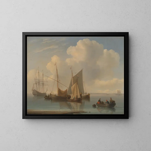 Vaisseaux di navigazione - William Anderson — quadro incorniciato alla parete